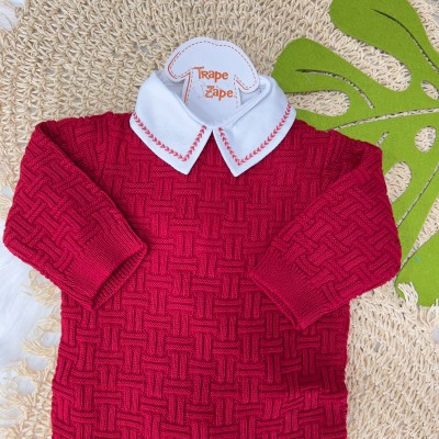  Saída de Maternidade Marcos - Vermelho